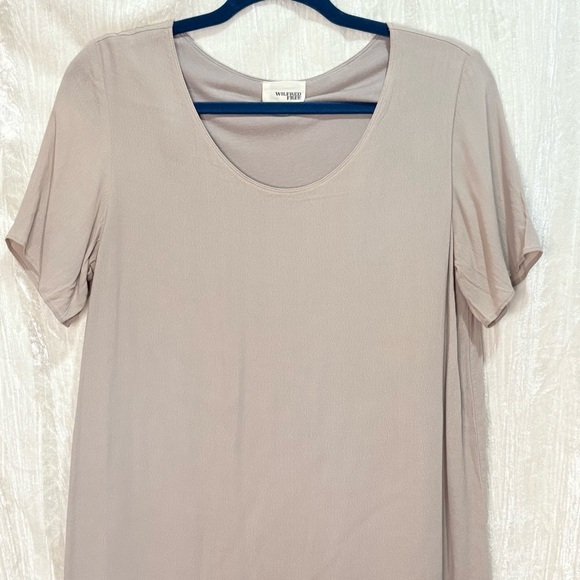 Wilfred Beige Mini Dress - Picture 2 of 8